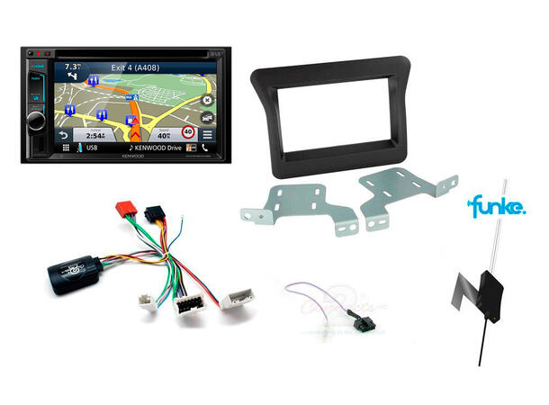 Kenwood komplett headunit pakke Nissan NV400 (2015 - 2020)